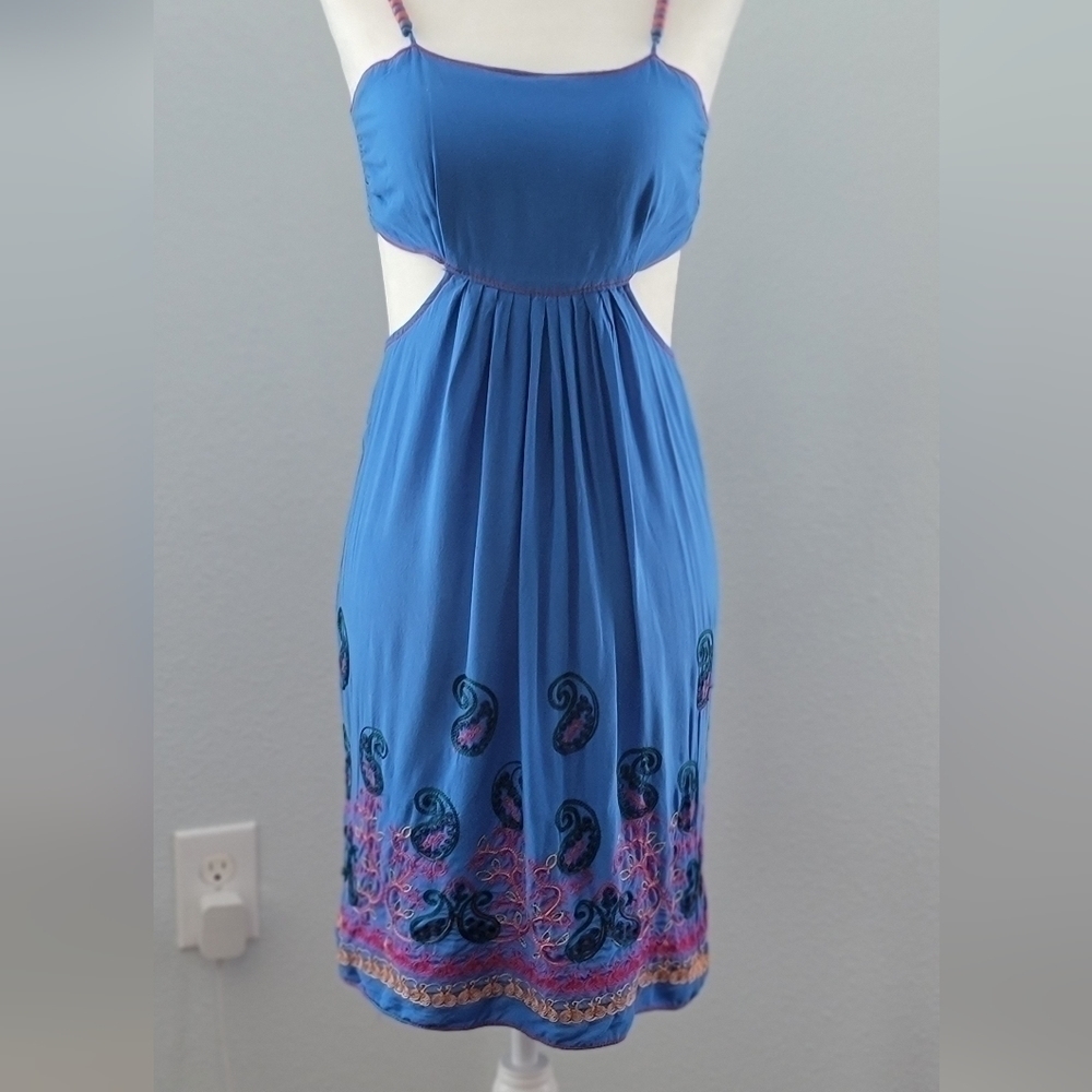NWT Chelsea & Violet Boho Embroidered Dress Size XS